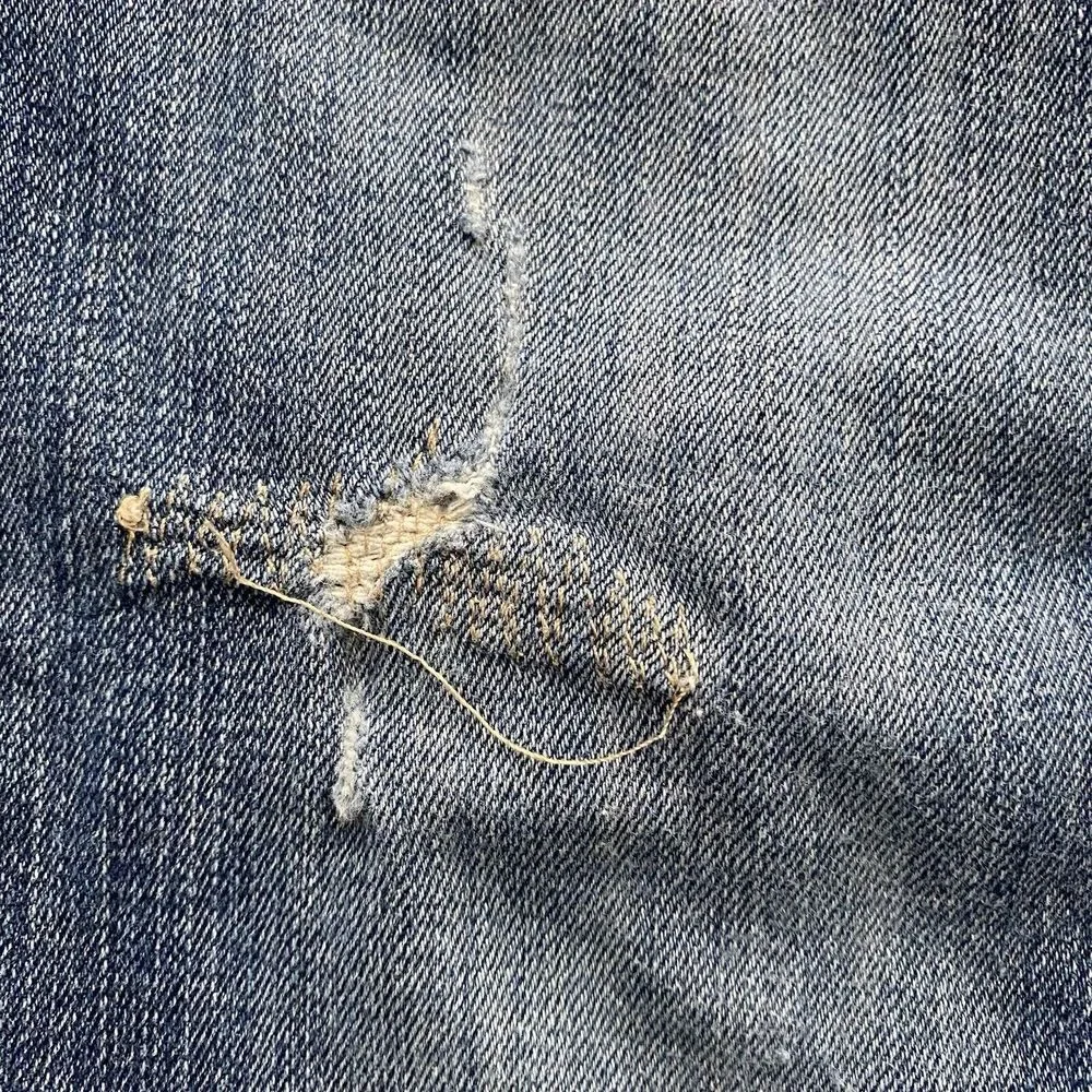 Pilcro And The Letterpress Jeans Womens 29 STET Dark Wash Mid-Rise‎ Regular Fit